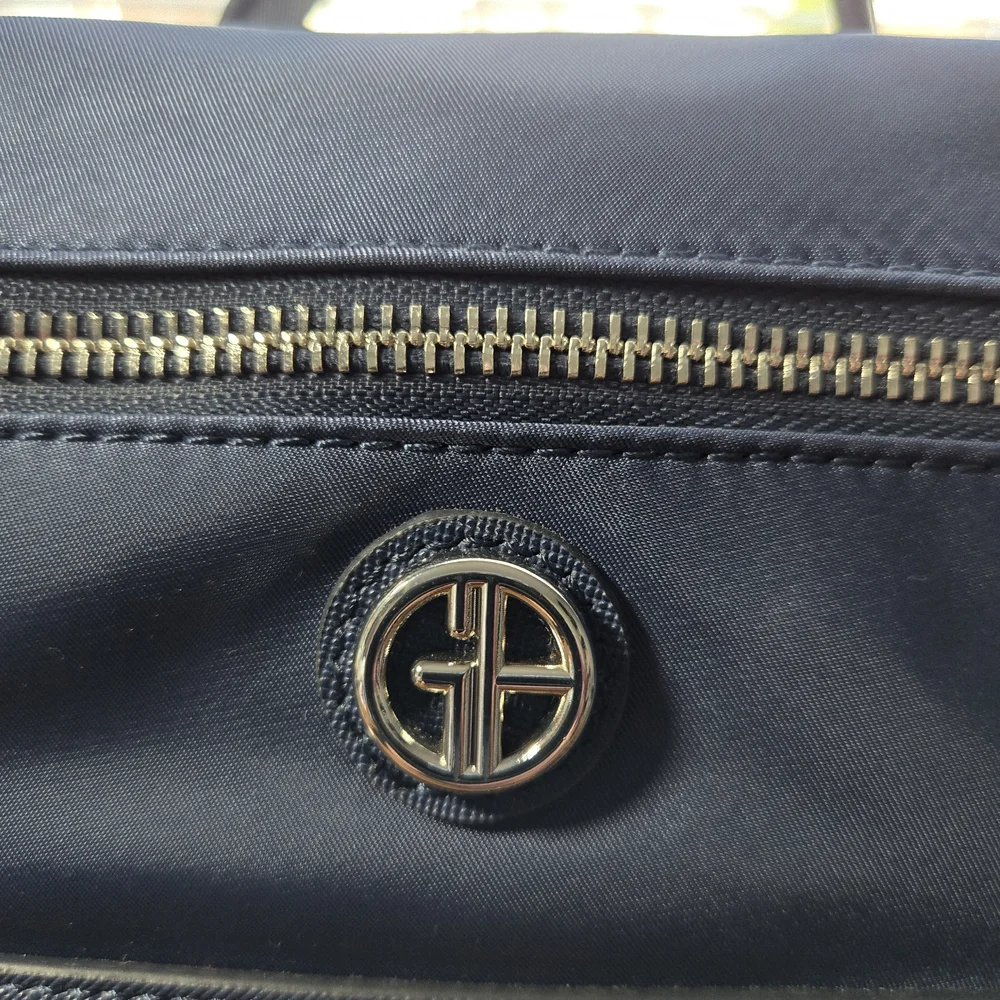 Giani Bernini Navy Backpack Many Pockets Adjustable Straps‎ Nwt